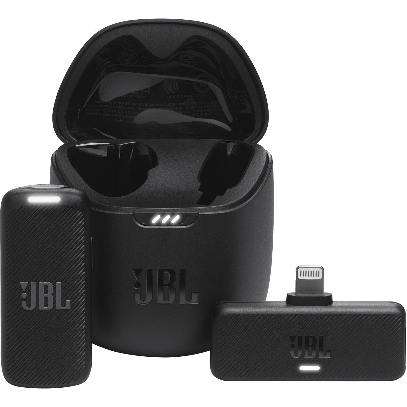 Микрофон JBL Quantum Stream Wireless Lightning Black (JBLSTRMWLLGHTBLK) фото