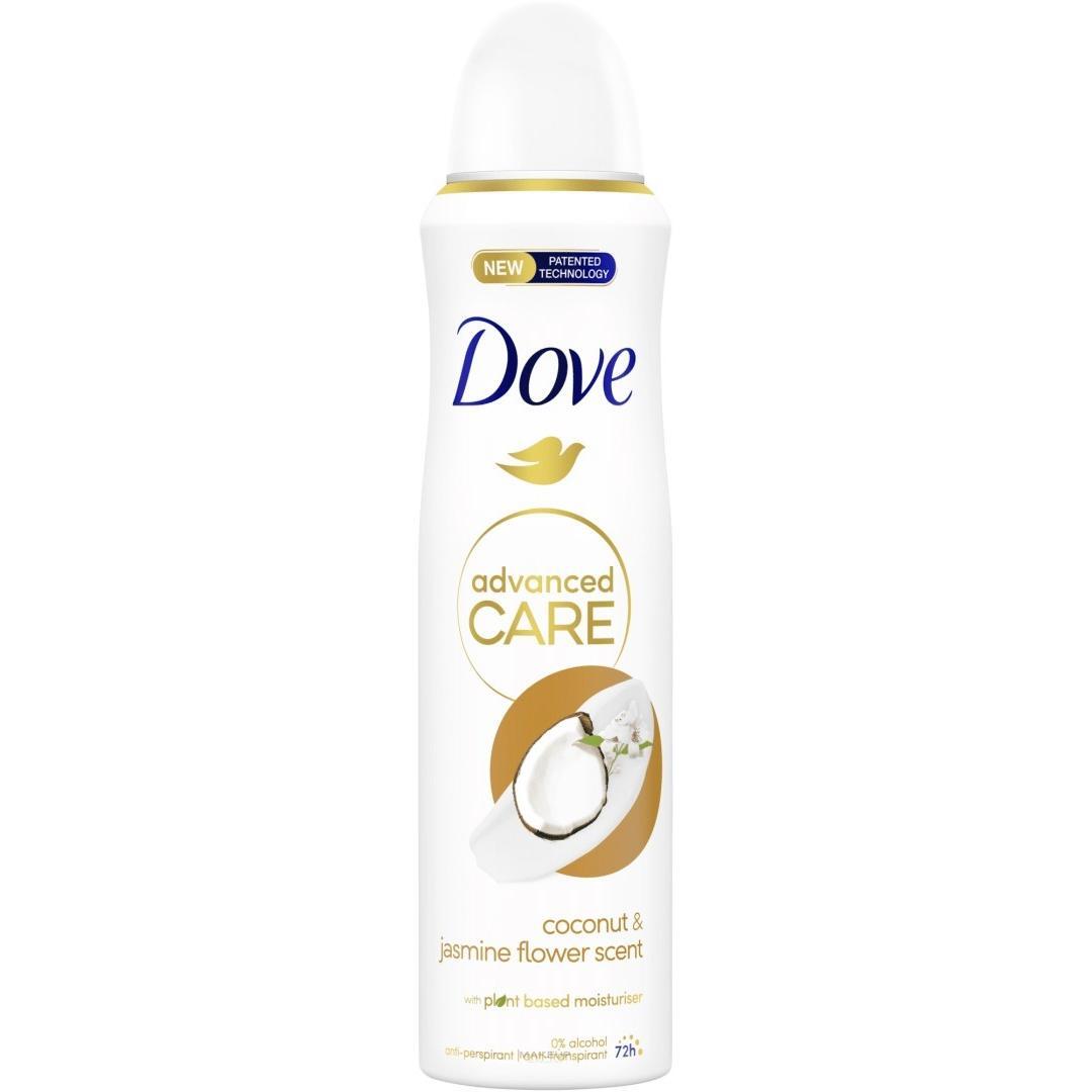 Антиперспірант-аерозоль Dove Coconut & Jasmine flower 150 млфото