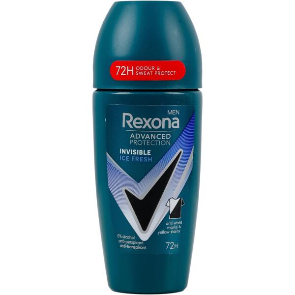 

Антиперспирант Rexona Men Advanced protection 72H Invisible ice fresh 50 мл
