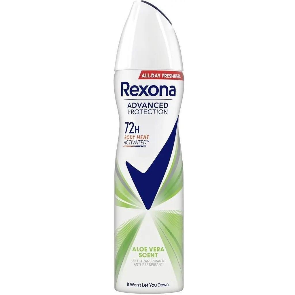 Антиперспірант-аерозоль Rexona Advanced protection Aloe vera scent 150 млфото1