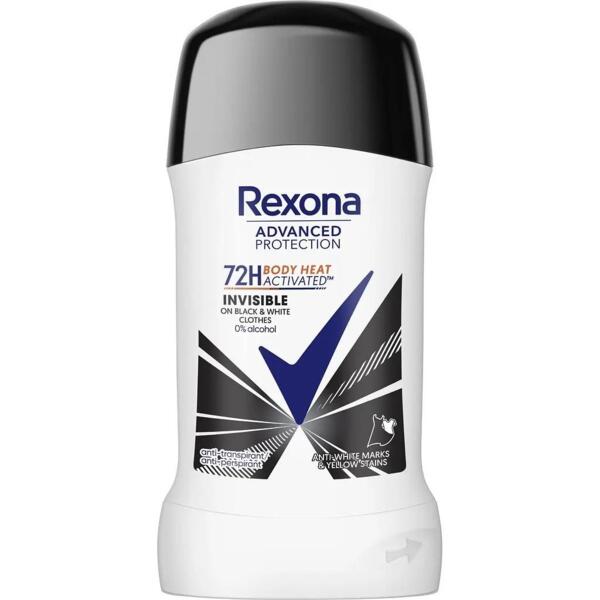 

Антиперспирант Rexona 72 часа невидимый на черном и белом 50 мл.
