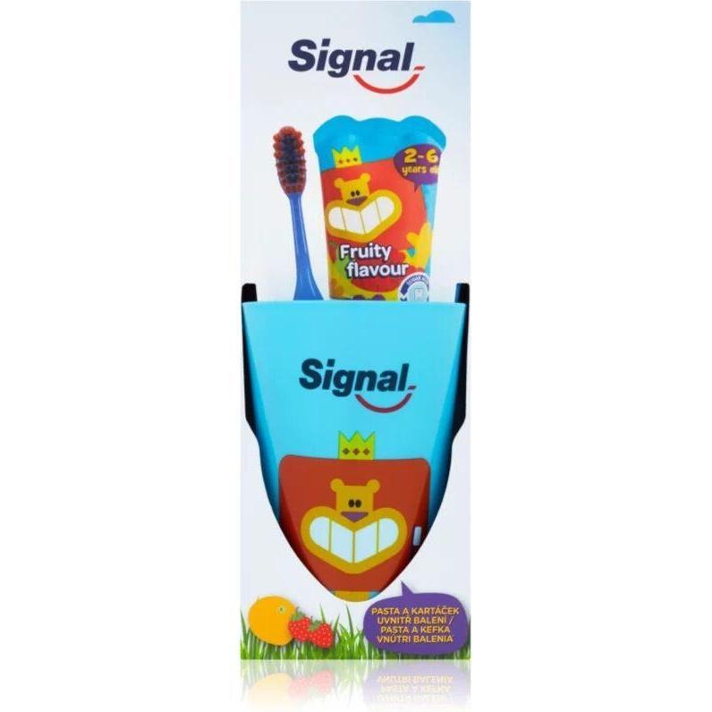 Набор: зубная паста Signal 50 мл и зубная щетка фото 1