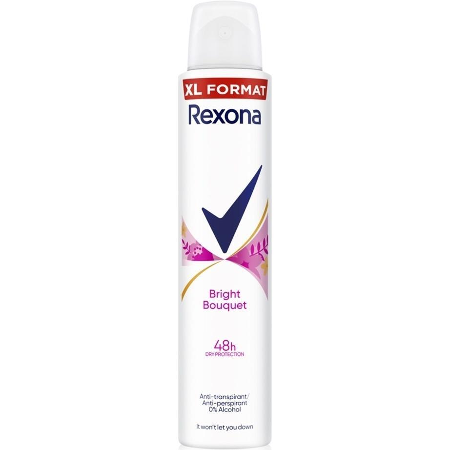 Антиперспірант-аерозоль Rexona яскравий букет 200 млфото1