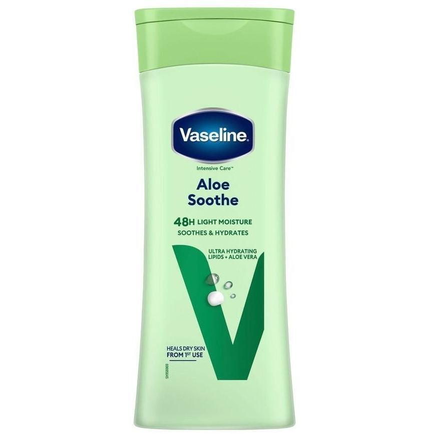 Лосьон для тела Vaseline Intensive Care из алоэ для обезвоженной кожи 400 мл фото 1