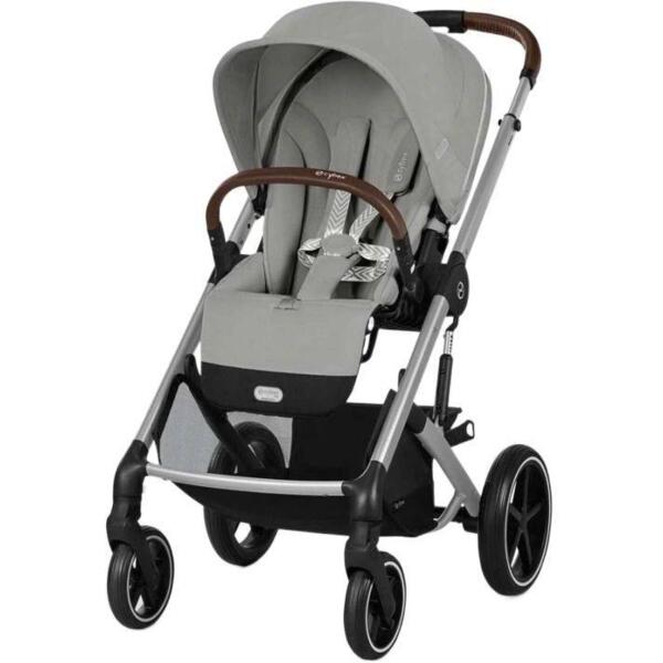 

Прогулочная коляска Cybex Balios S Lux SLV Stone Grey (с бампером)