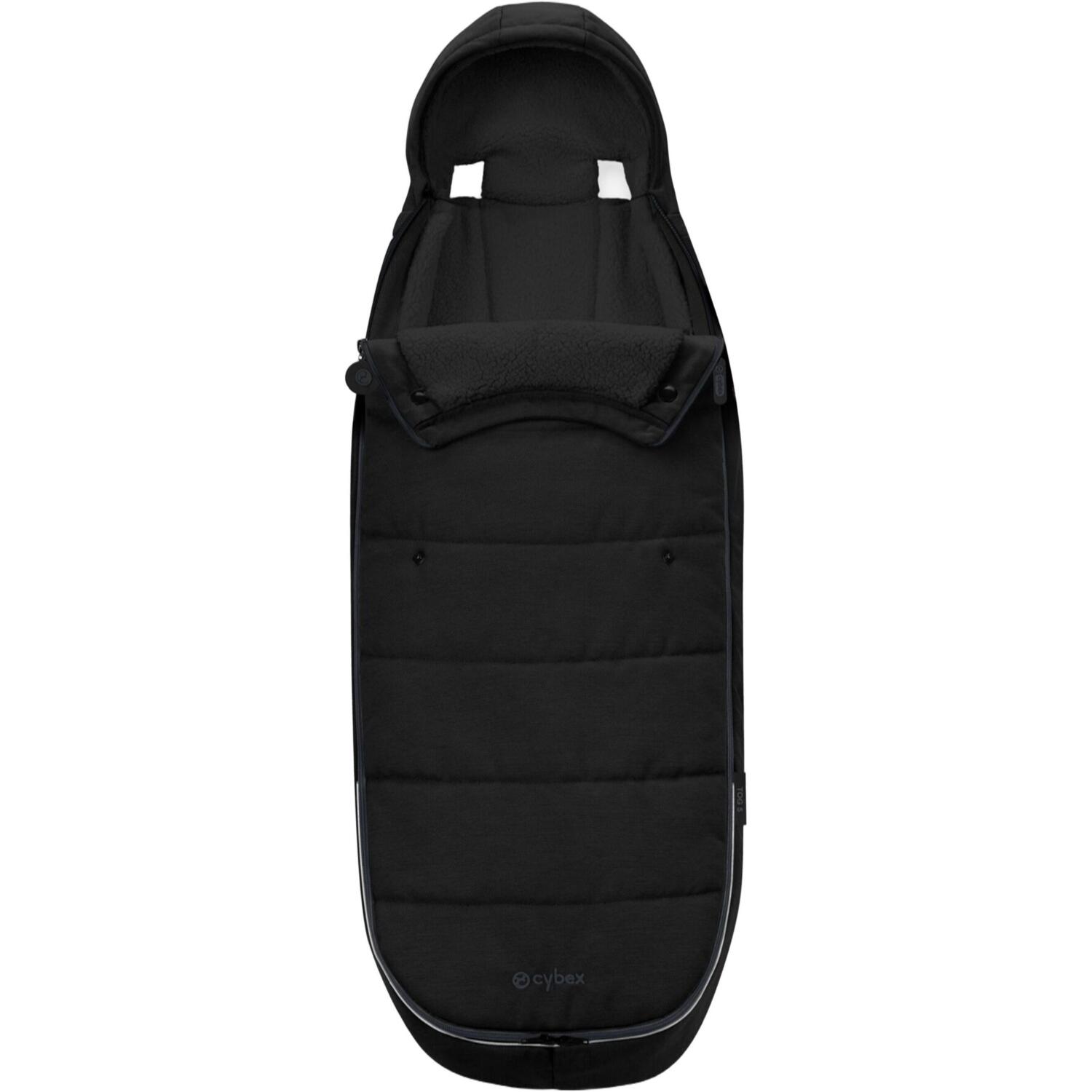 Теплый зимний конверт для ног Cybex Gold Black (524000005) фото