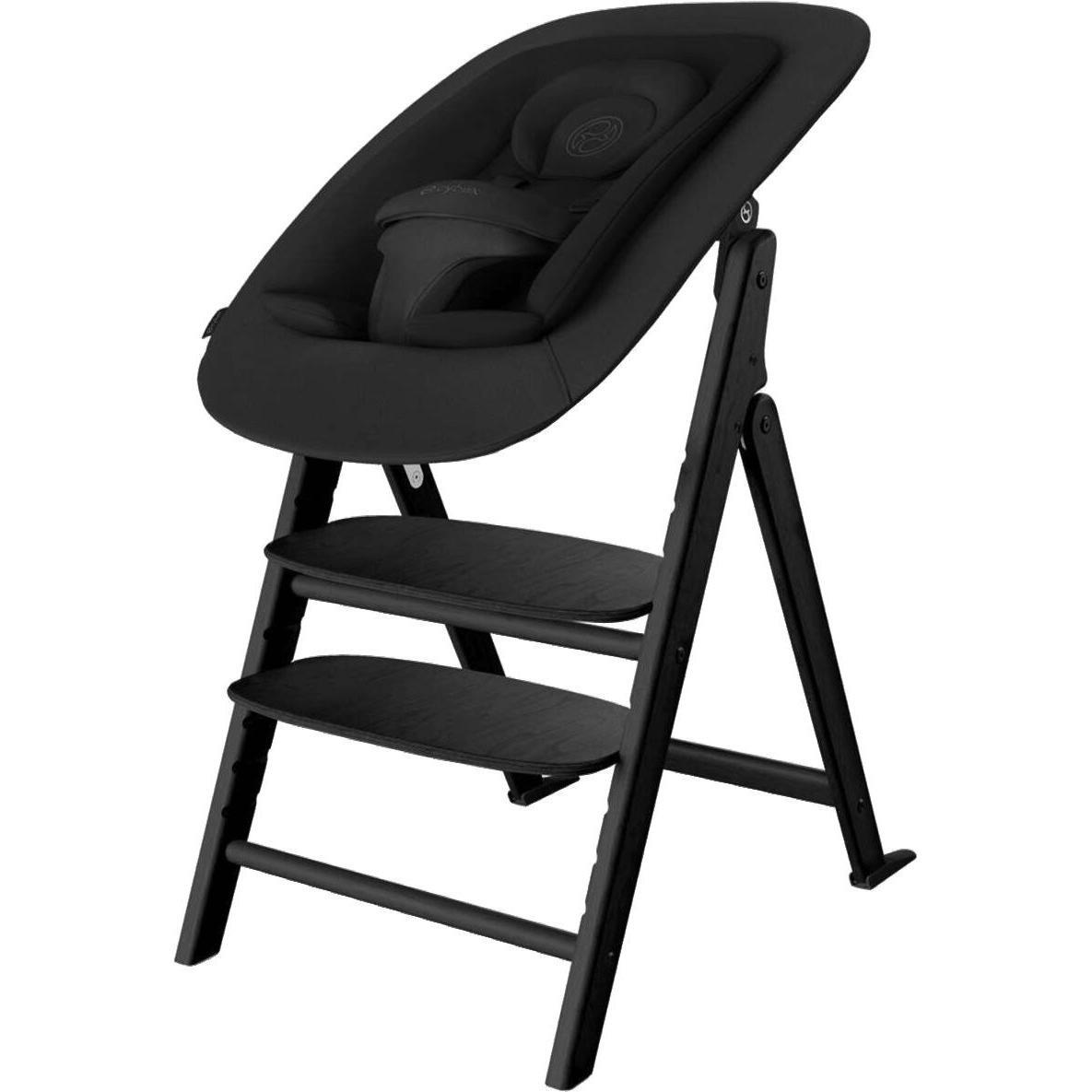 Стульчик для кормления Cybex Click&Fold 4в1 Stunning Black (524000845) фото