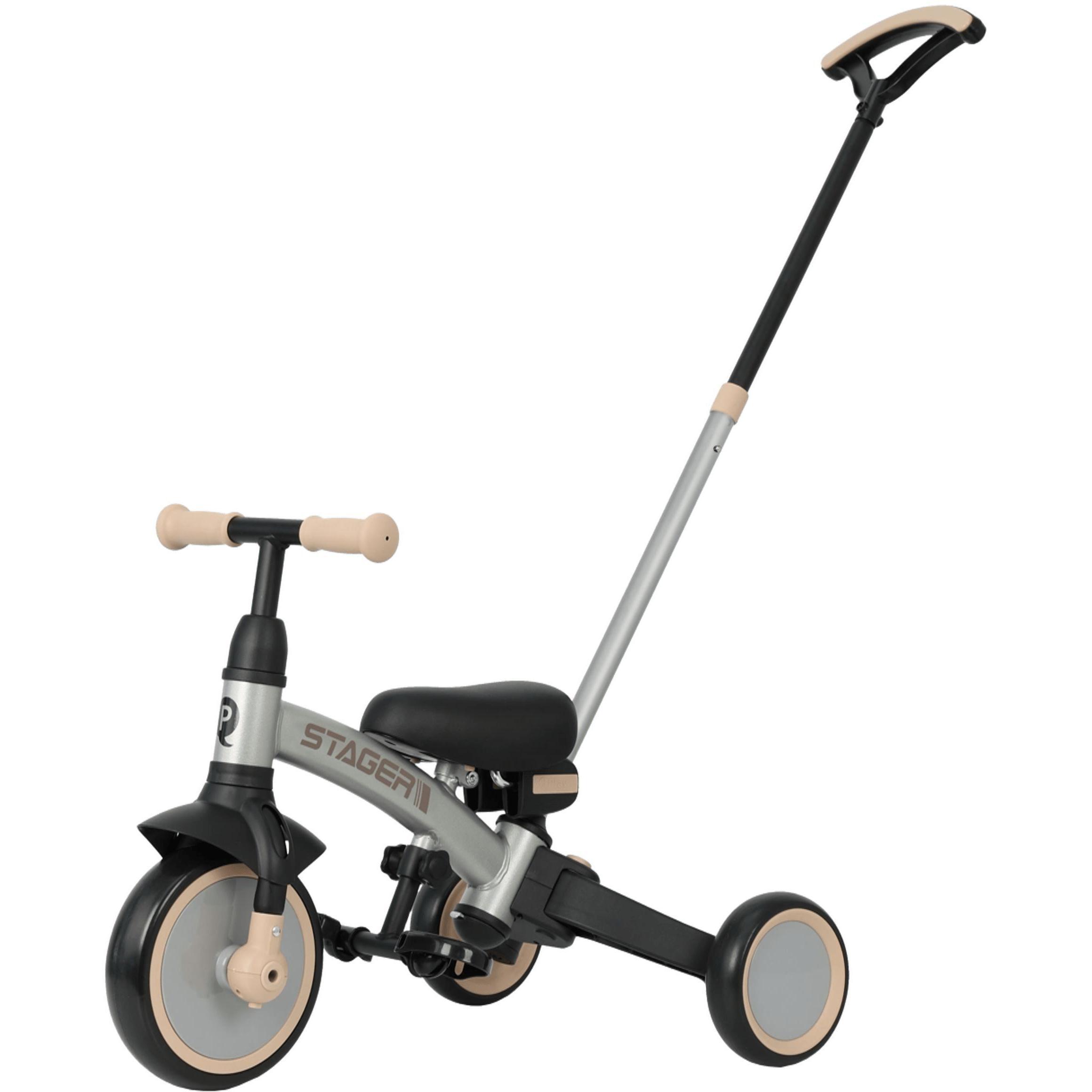 Велосипед-беговел QPLAY Stager 3в1 Silver (T80STAGERSilver) фото 1