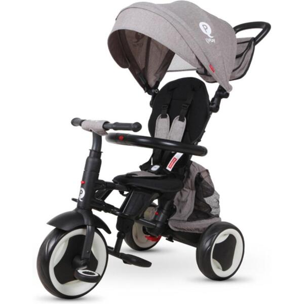 

Велосипед складной трехколесный детский QPLAY Rito+ EVA Grey (S380-8Grey)