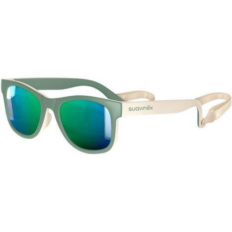 Детские солнцезащитные очки SUAVINEX с лентой размер 24-36 месяцев зелено-бежевые 308544 фото 1