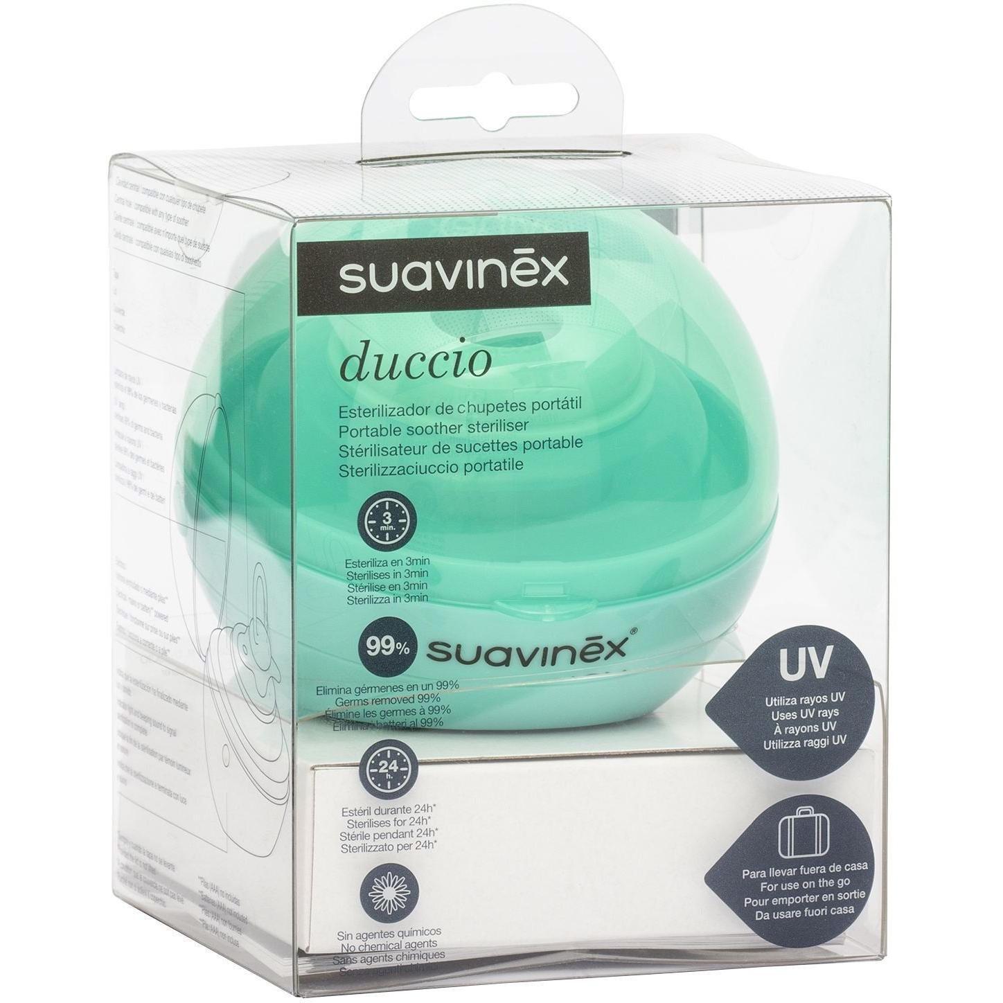 Стерилизатор портативный для пустышек SUAVINEX зеленый (400820) фото 