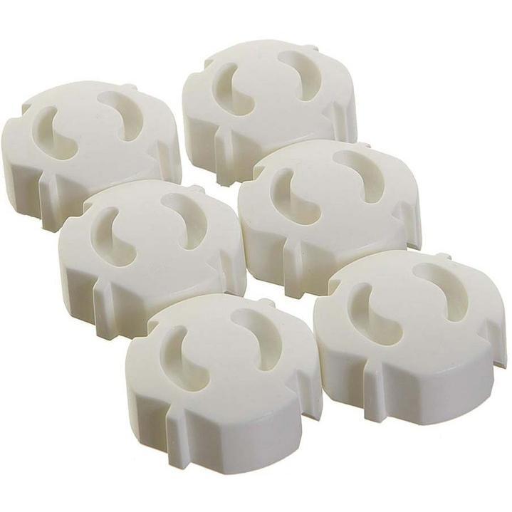 Заглушка для розетки DreamBaby большая EURO 6шт (G140) фото 1