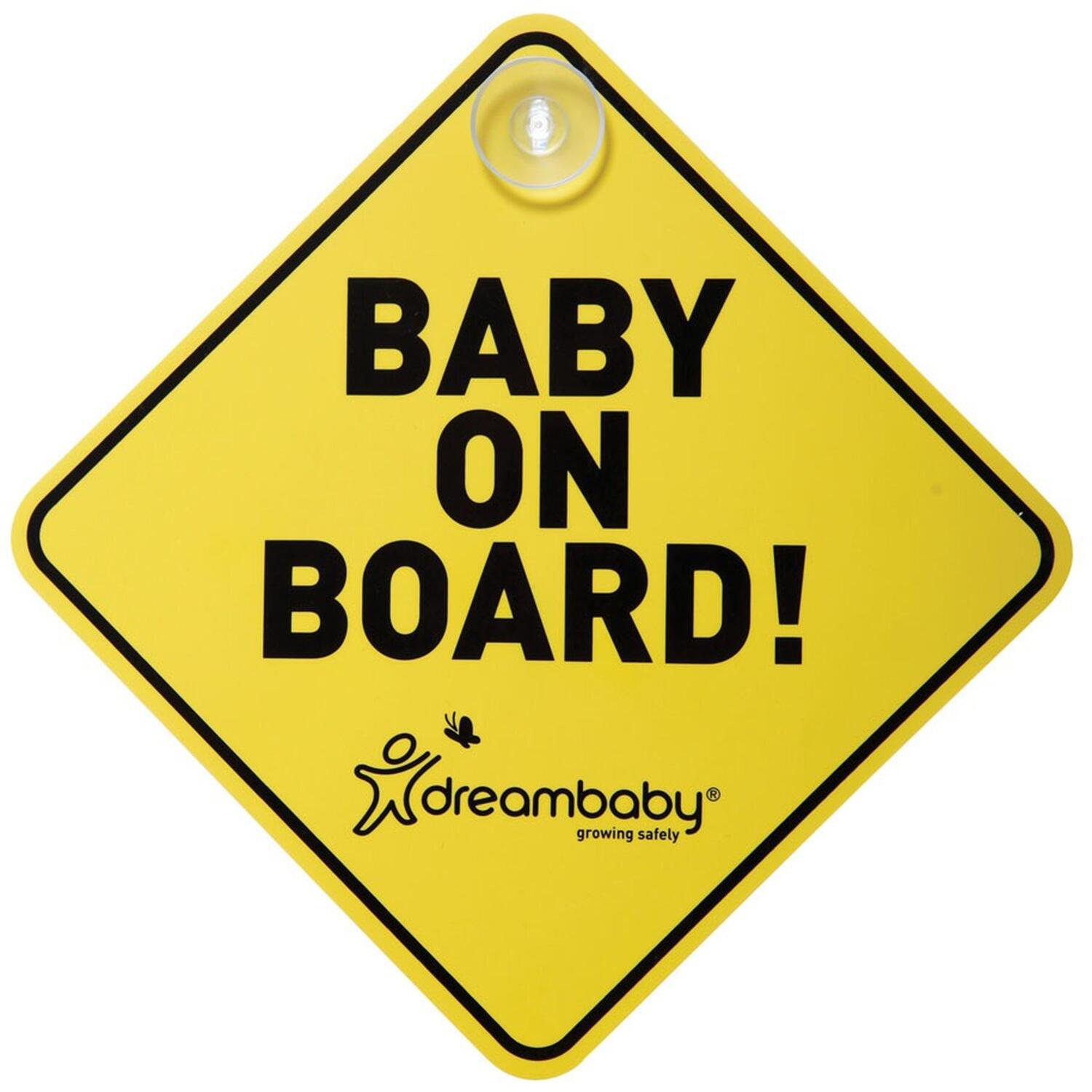 Знак DreamBaby "BABY ON BOARD" (F211) фото