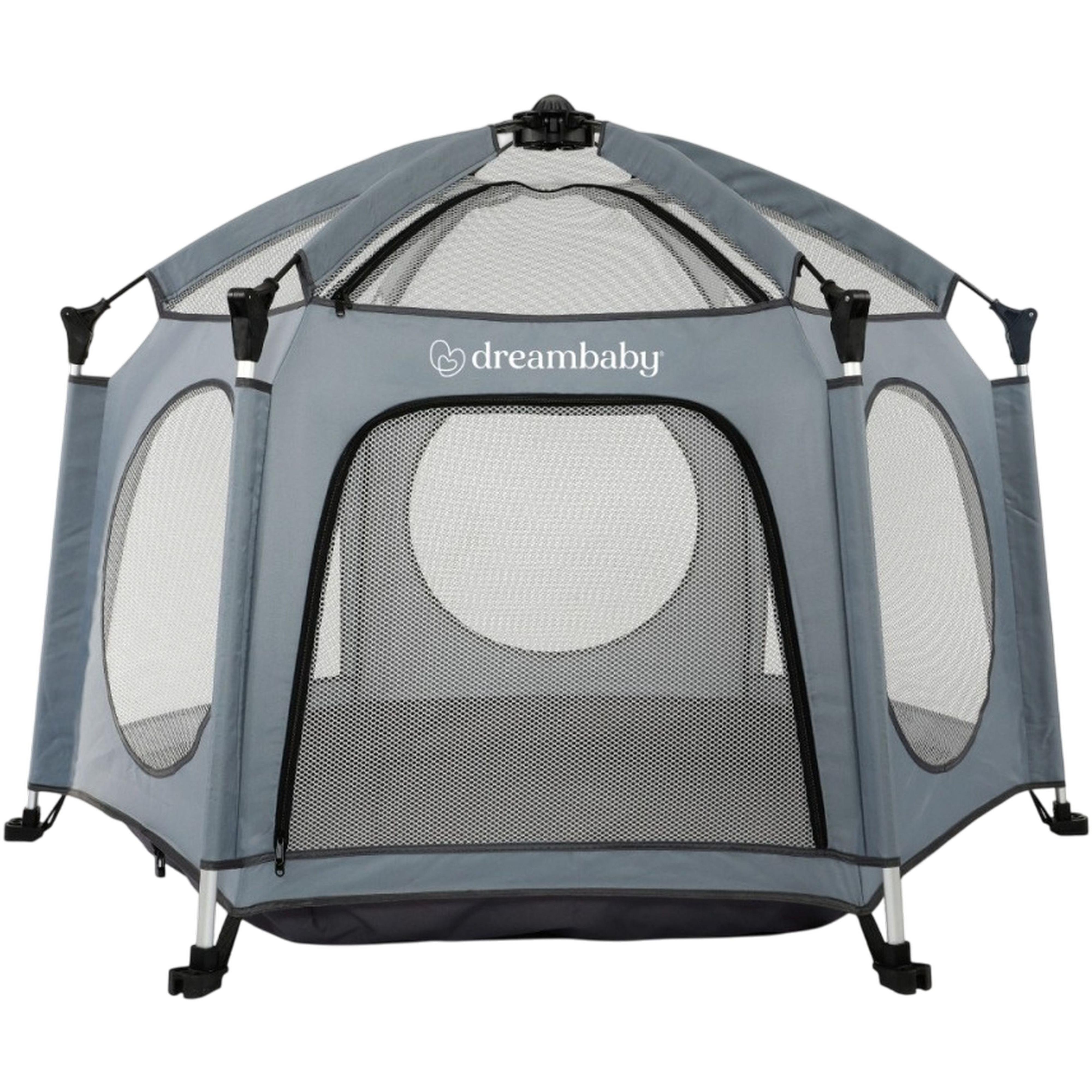 Манеж дитячий DreamBaby Adventure Blue/Grey (G9510)фото1