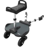 Подножка для второго ребенка Bumprider с сиденьем черно-серая (51291-4009)