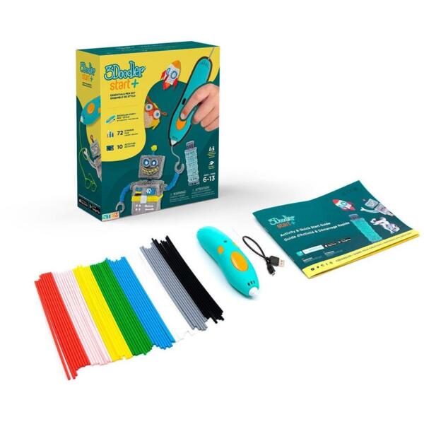 3D-ручка 3Doodler Start Plus для творчества - Креатив (72 стержня) (SPLUS)