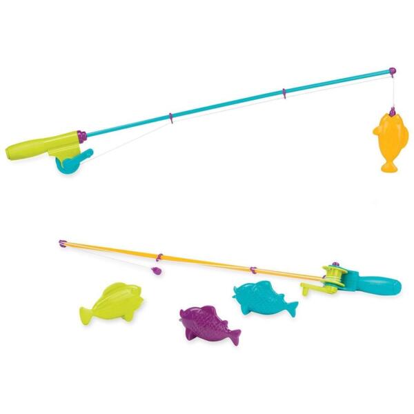 Игровой набор Battat - Магнитная Рыбалка S3 (2 удочки, 4 рыбки) (BT4763Z)