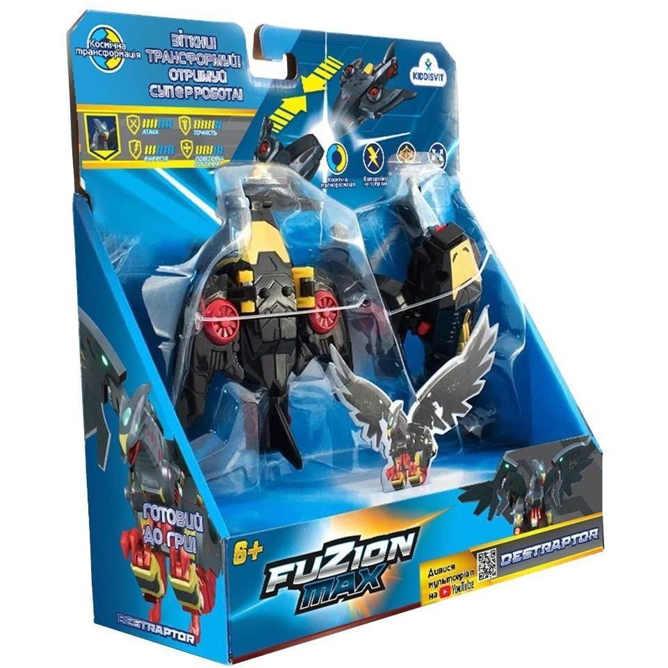 Игровой набор самолетов-трансформеров Fuzion Max - Дестраптор (54006) фото 1