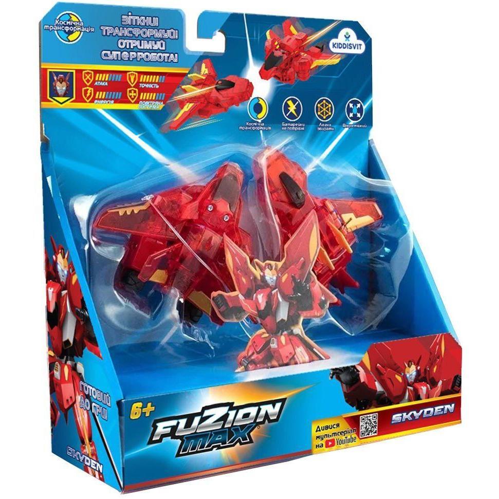 Ігровий набір літаків-трансформерів Fuzion Max - Скайден (54001)фото1