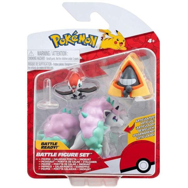 

Набор игровых фигурок Pokemon W17 - СНОРАНТ, ПИКИПЕК, ПОНИТА (PKW3053)