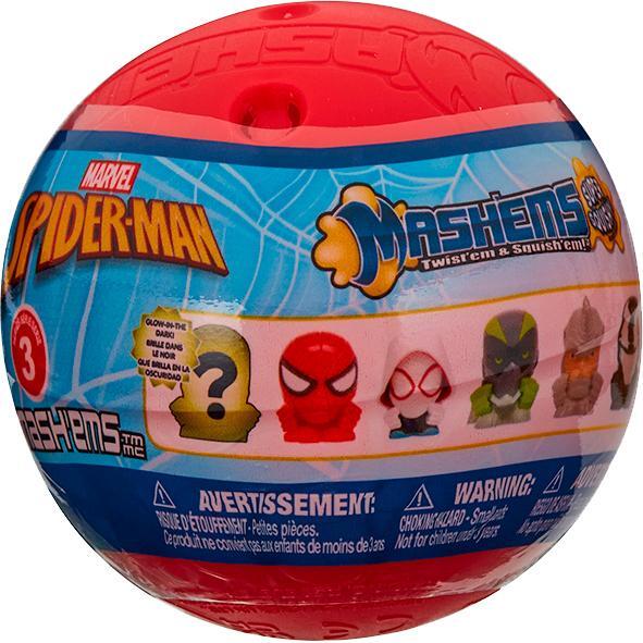 Игрушка-сюрприз в шаре Mash'ems - ЧЕЛОВЕК-ПАУК (6 видов, в асс.) (51786) фото 1