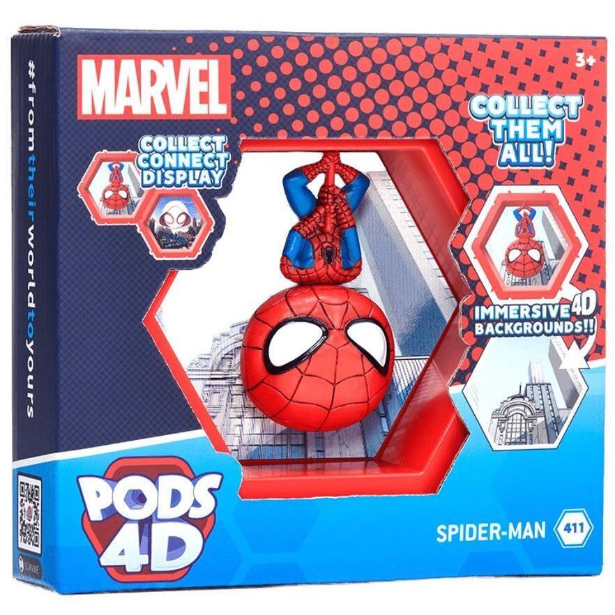 Коллекционная фигурка WOW! PODS 4D серии "Марвел" - ЧЕЛОВЕК-ПАУК (10 см) (MVL-1038-13) фото 1