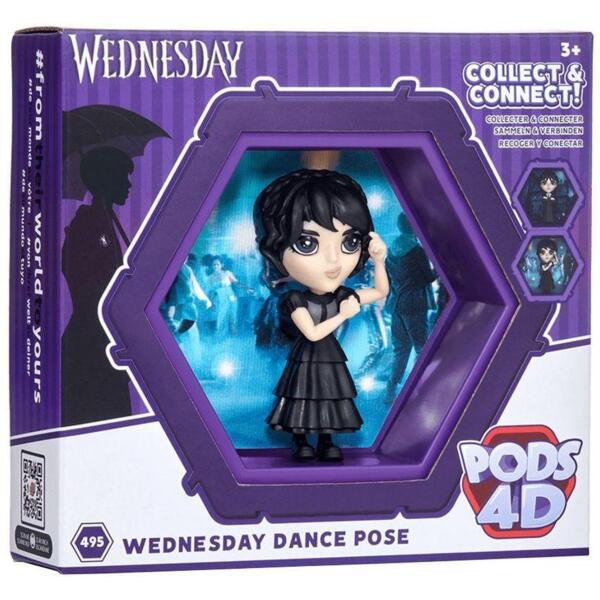 

Коллекционная фигурка WOW! PODS 4D серии "Уэнздей" - УЭНЗДЕЙ (10 см) (WED-1001-02)