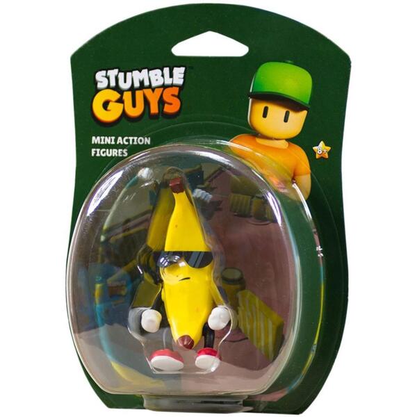 

Игровая коллекционная фигурка с артикуляцией STUMBLE GUYS - БАНАН (7,5 см) (SG3000-4)