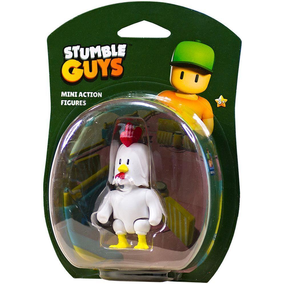 Игровая коллекционная фигурка с артикуляцией STUMBLE GUYS - ЦЫПЛЕНОК (7,5 см) (SG3000-3) фото