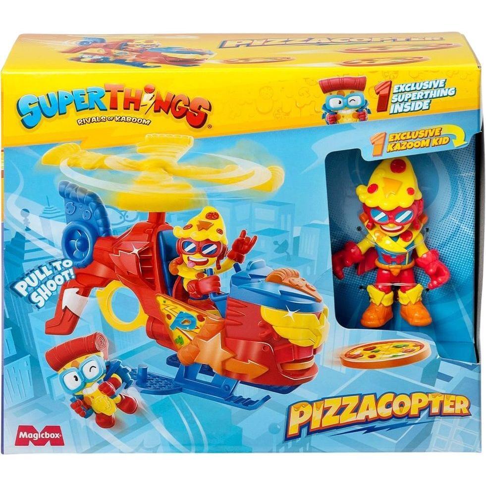 Ігровий набір SUPERTHINGS S - ПІЦАКОПТЕР (вертоліт, казум-кид, фігурка) (PSTSP118IN120)фото1