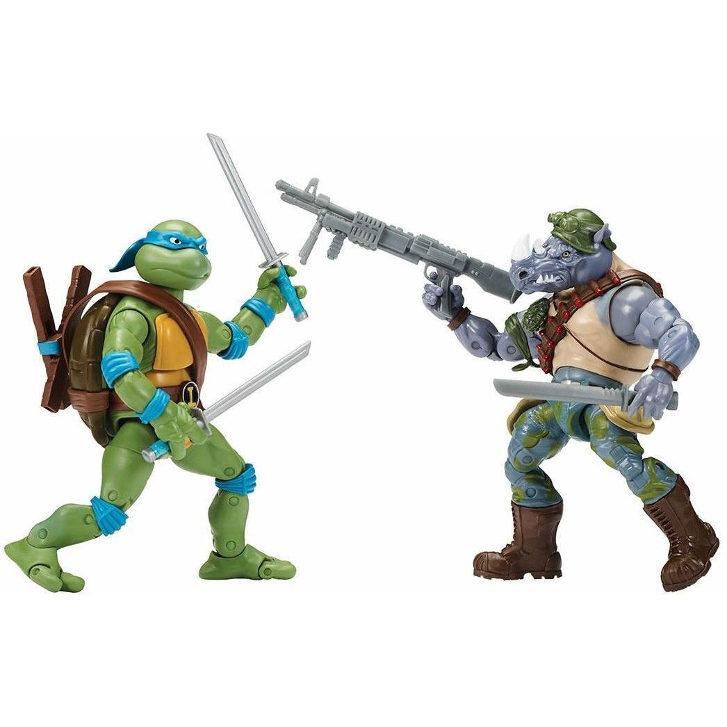 Набір фігурок серії "ЧЕРЕПАШКИ-НІНДЗЯ КЛАСИЧНІ" - Леонардо проти Рокстеді (81276)фото1