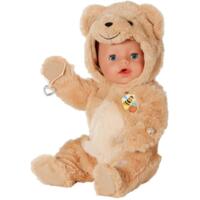 Лялька BABY BORN - ЕМА В КОСТЮМІ ВЕДМЕДИКА (43 см, з акс.) (837115)