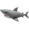 Стретч-іграшка у вигляді тварини - ГІГАНТСЬКА АКУЛА (біла) (66/CN21-1)