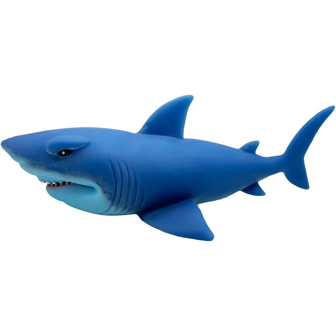 Стретч-игрушка в виде животного - ГИГАНТСКАЯ АКУЛА (синяя) (66/CN21-2) фото