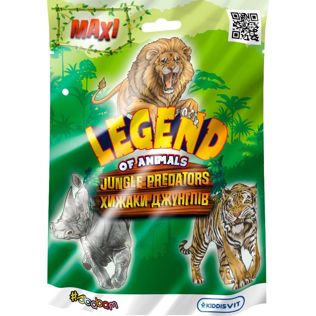 Стретч-игрушка в виде животного серии "LEGEND OF ANIMALS МАКСИ" - ХИЩНИКИ ДЖУНГЛЕЙ (в диспл.) (30/CN23) фото 1