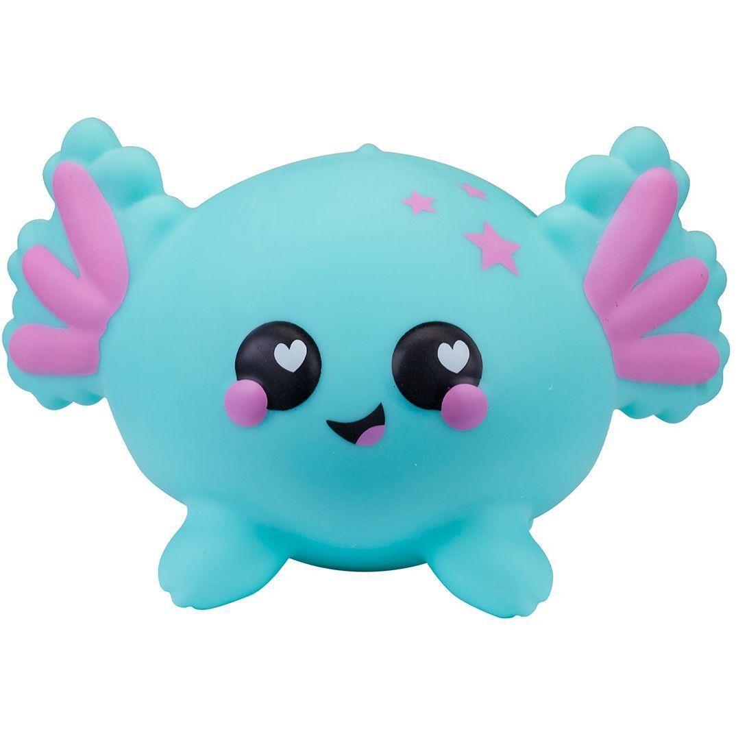 Колекційна іграшка-антистрес Smooshzees серії "Luvzees" - АКСОЛОТЛЬ НУДЛ (08226)фото