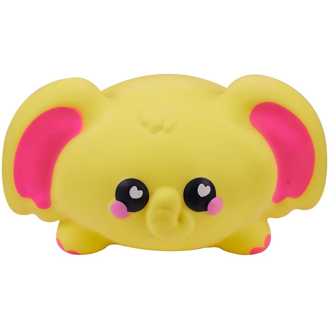 Коллекционная игрушка-антистресс Smooshzees серии "Snugzees" - СЛОН КАСТЕД (08237) фото 1