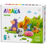 Меганабір пластиліну, що самозатвердіває Lipaka – Тварини (15012-UA01)