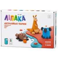 Набір пластиліну, що самозатвердіває Lipaka – Австралійські тварини: утконос, кенгуру, коала (60052-UA01)
