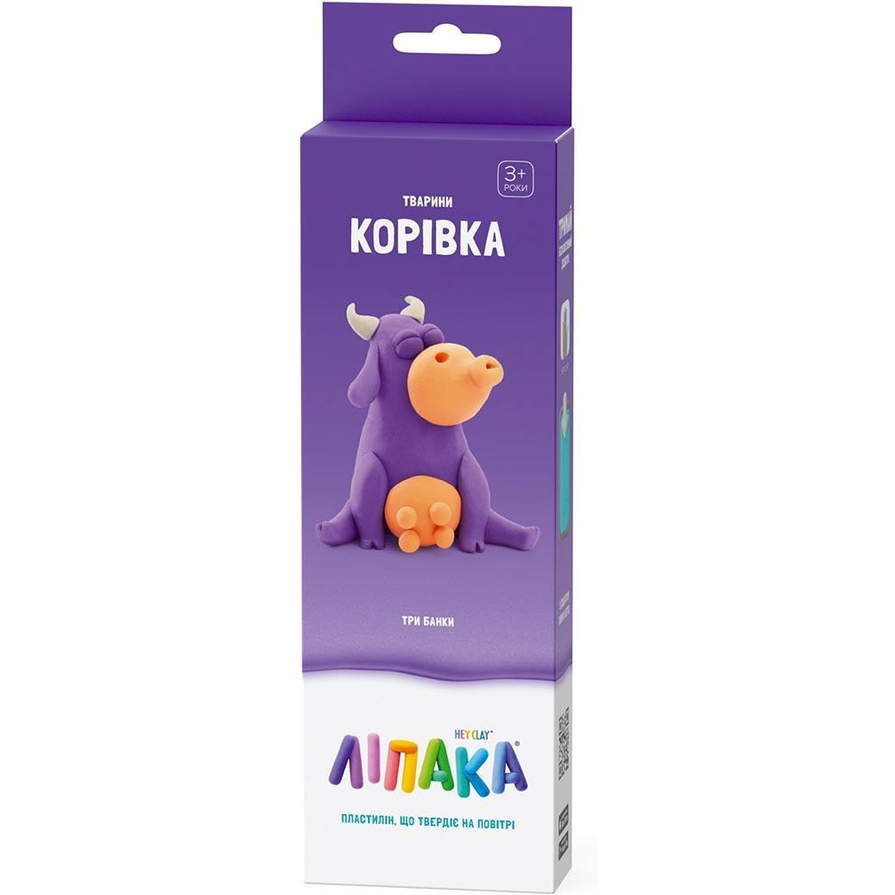 Набір пластиліну, що самозатвердіває Lipaka – Коровка (30047-UA01)фото1