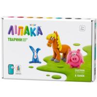 Набір пластиліну, що самозатвердіває Lipaka – Порося, конячка, кролик (60023-UA01)