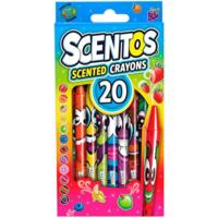 Набор ароматных восковых карандашей Scentos ФРУКТОВАЯ ФЕЕРИЯ (20 цветов) (40277)