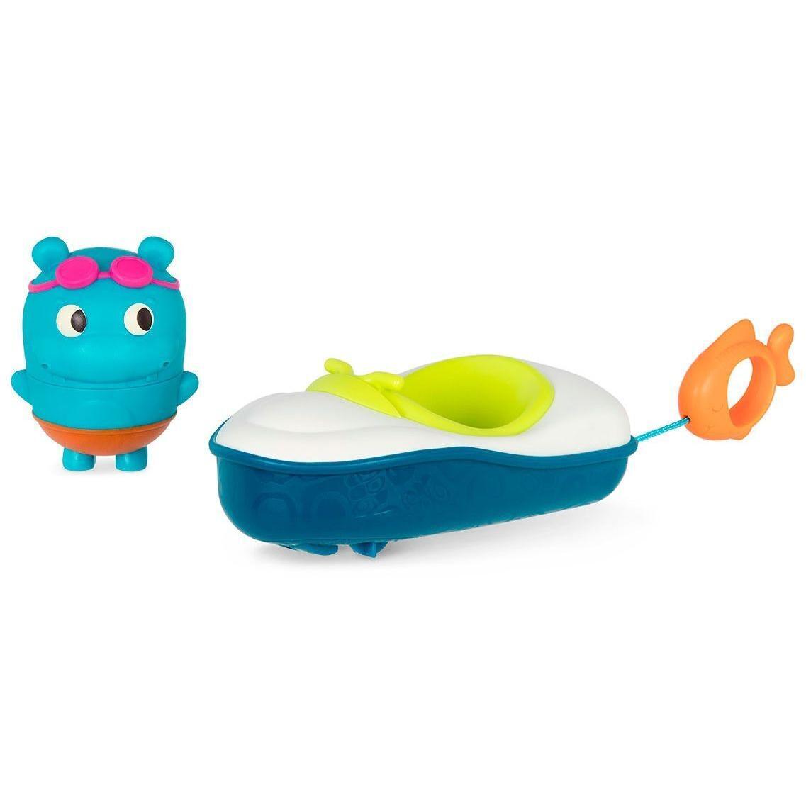 Іграшка для ванни - БЕГЕМОТИК ПЛЮХ (LB1711Z)фото1