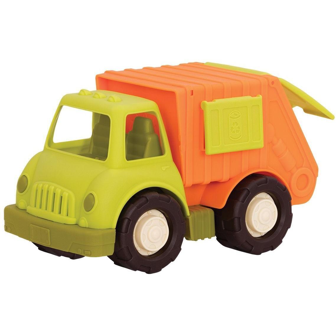 Баттатомобіль - ЕКО-Сміттєвоз (колір лайм-помаранч) (BX2245D)фото