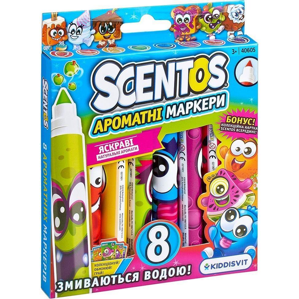 Набор ароматных маркеров Scentos - Плавная Линия (8 цветов) (40605) фото 1