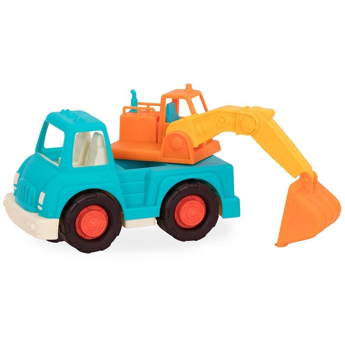 Баттатомобіль - ЕКСКАВАТОР (колір море-папайя) (BX1725Z)фото1