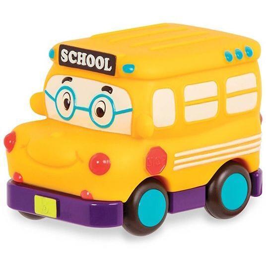 Машинка інерційна серії "Кумедний автопарк" - ШКІЛЬНИЙ АВТОБУС (BX1495Z)фото1