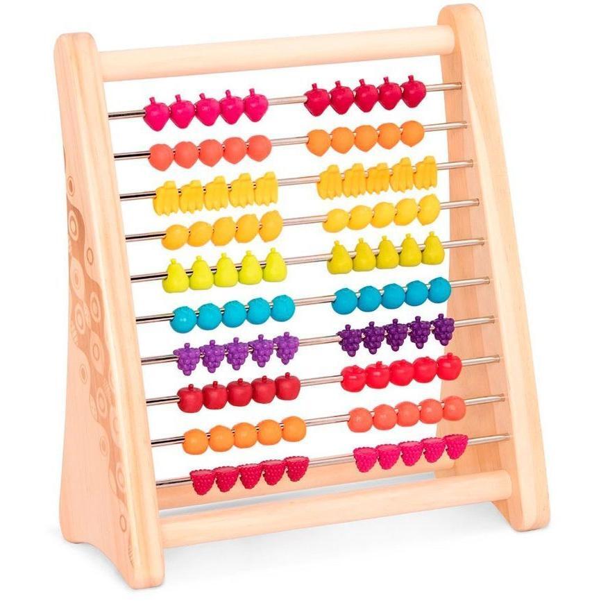 Розвиваюча дерев'яна іграшка-рахунки - ТУТТІ-ФРУТТІ (BX1778Z)фото