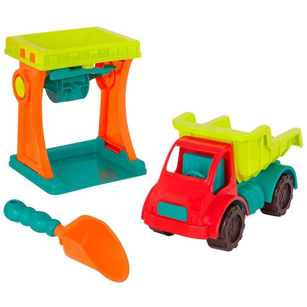 Набор для игры с песком и водой – ПЕСОЧНАЯ МЕЛЬНИЦА (машинка, лопатка) (BX2198Z) фото 1