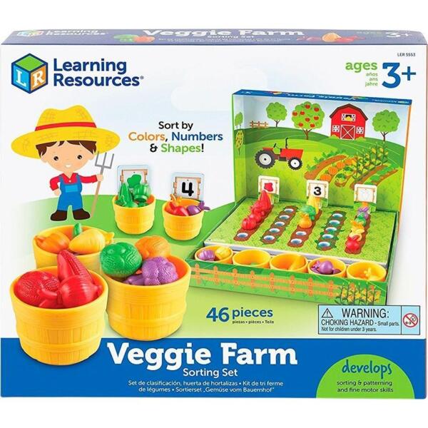 Обучающий игровой набор-сортер LEARNING RESOURCES - УМНЫЙ ФЕРМЕР (LER5553)